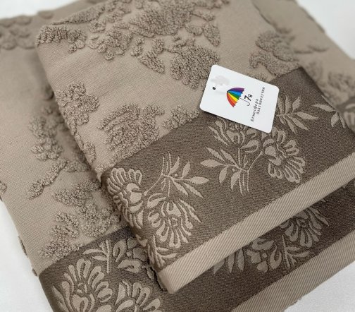 Полотенце 50*90 (2205386) dark beige